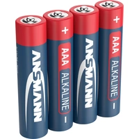 Ansmann LR03 Red-Line Pile LR3 (AAA) alcaline(s) 1.5 V 4 pc(s) Ansmann LR03 Red-Line Pile LR3 (AAA) alcaline(s) 1.5 V 4 pc(s)