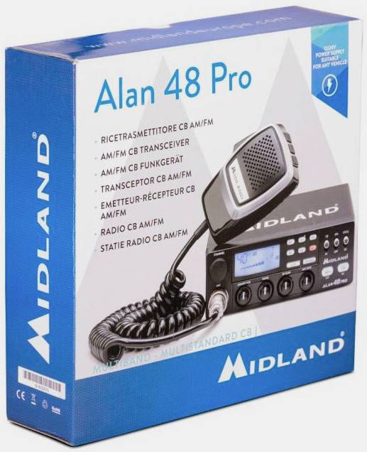 Midland Alan 48 Pro C422.16 Emetteur-récepteur CB