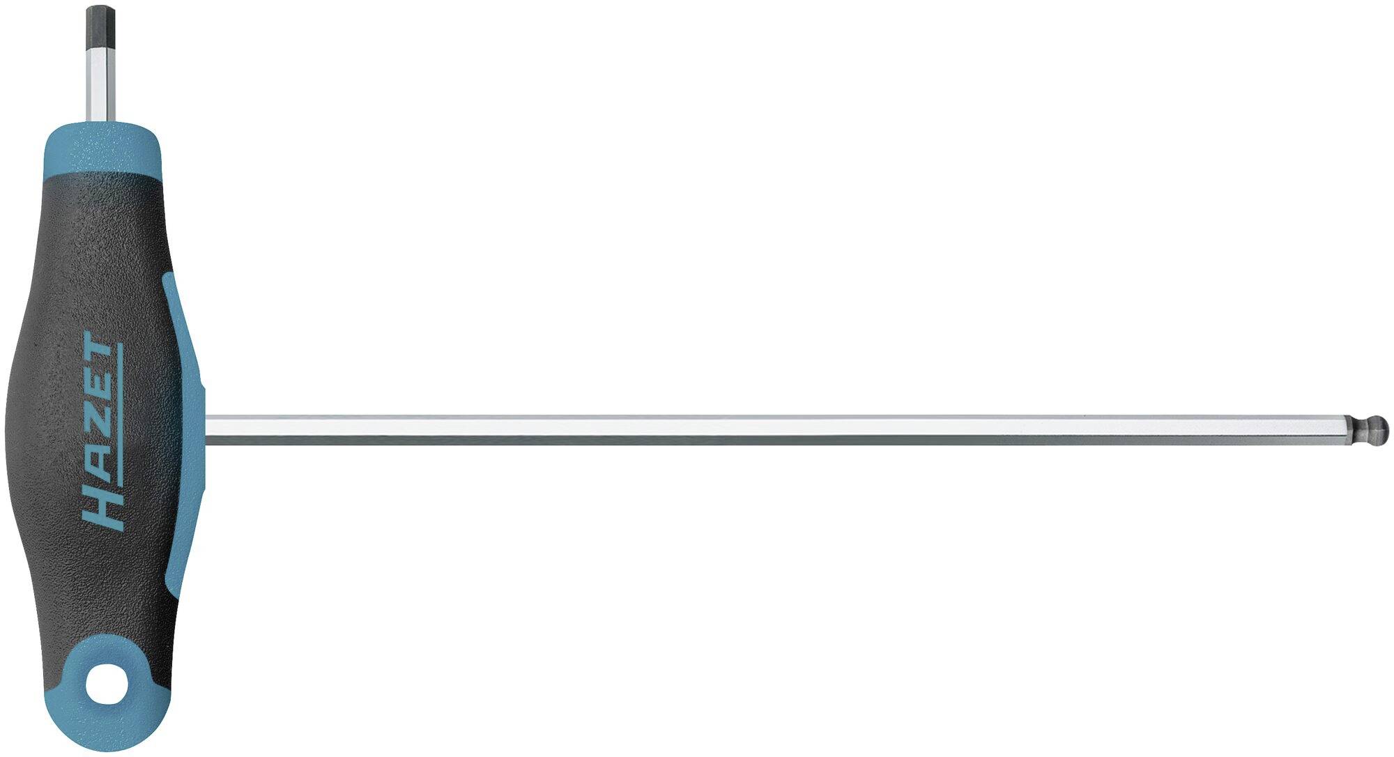 Hazet 829KK-4 Clé coudée pour vis à 6 pans creux Taille (métrique): 4 mm Longueur de la lame: 150 mm