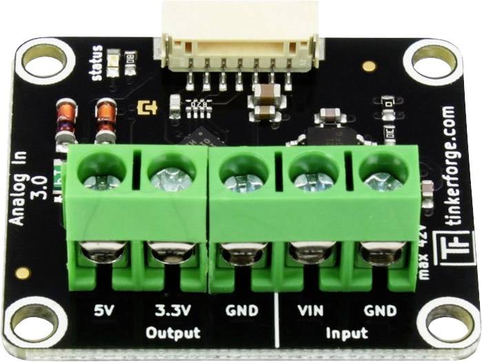 TinkerForge 295 Module analogique Analog In Adapté pour (ordinateur monocarte) TinkerForge 1 pc(s)