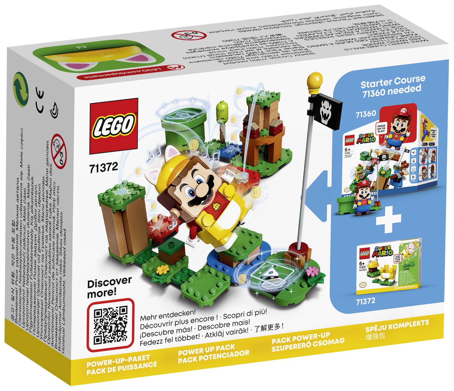 71372 LEGO® Super Mario™ Combinaison chat-Mario