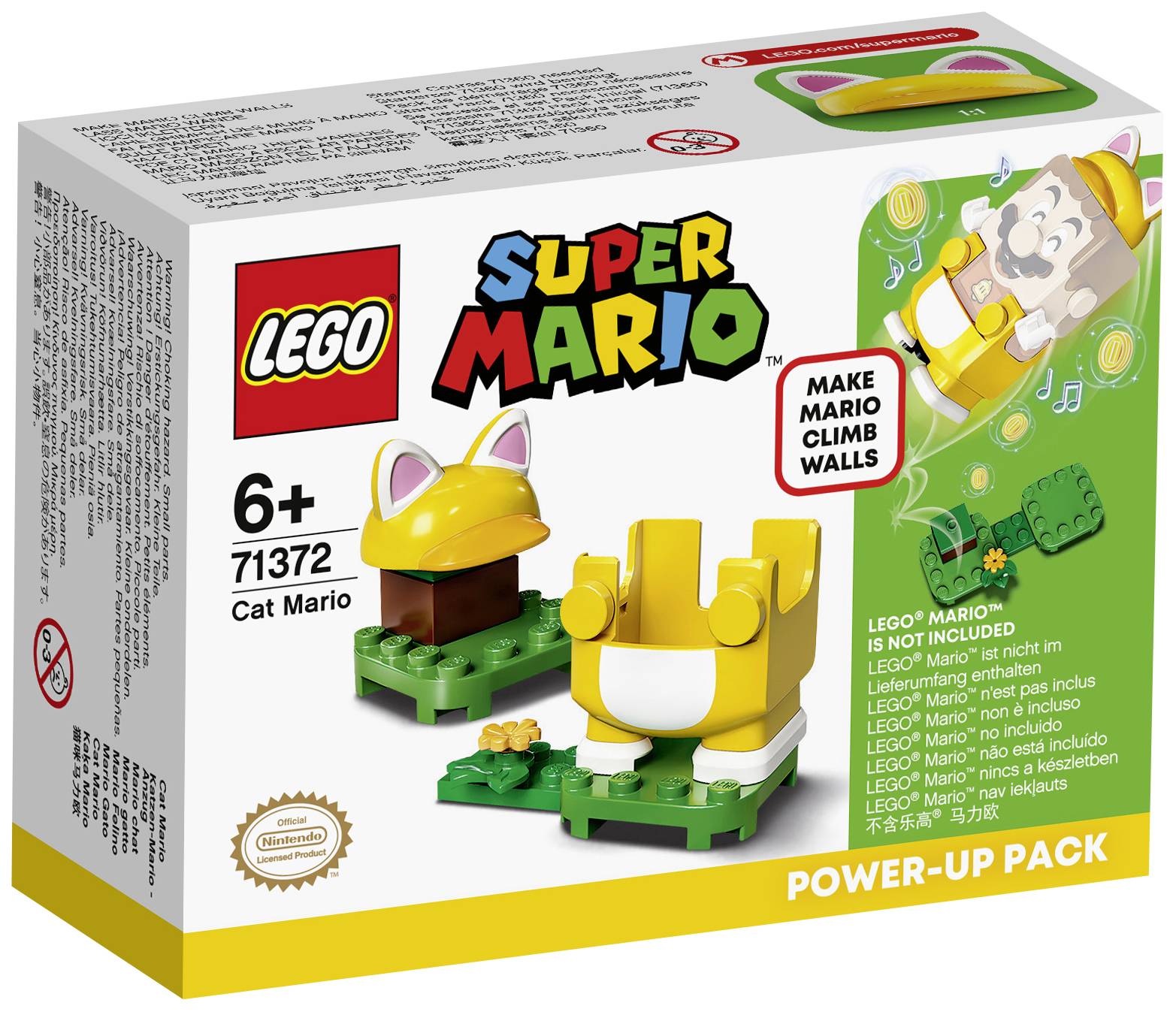 71372 LEGO® Super Mario™ Combinaison chat-Mario