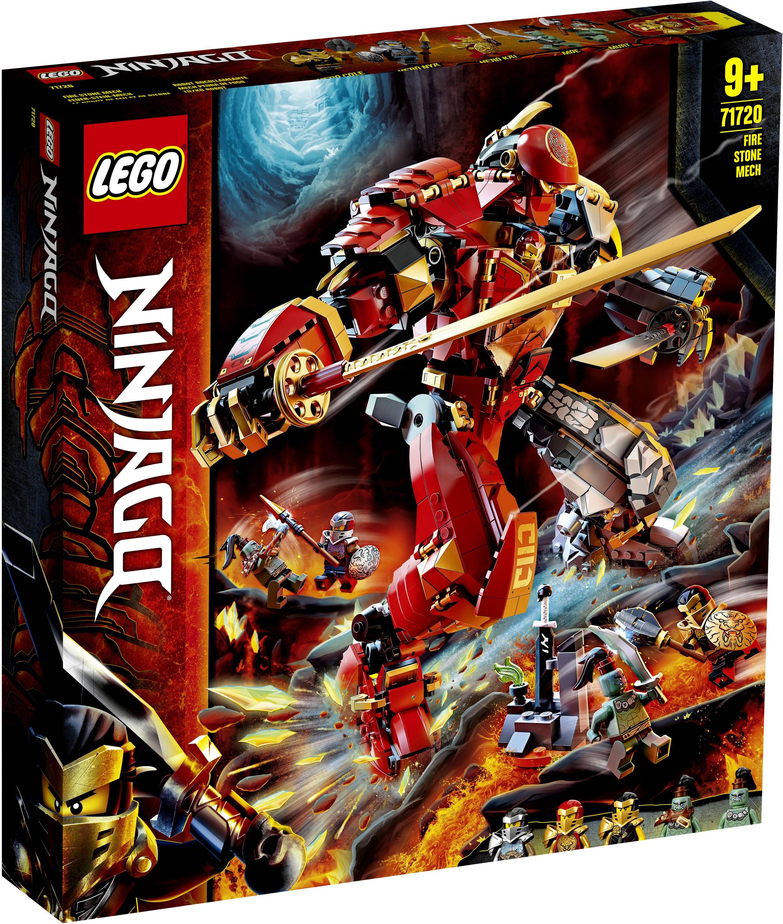71720 LEGO® NINJAGO Feu-pierre-méca