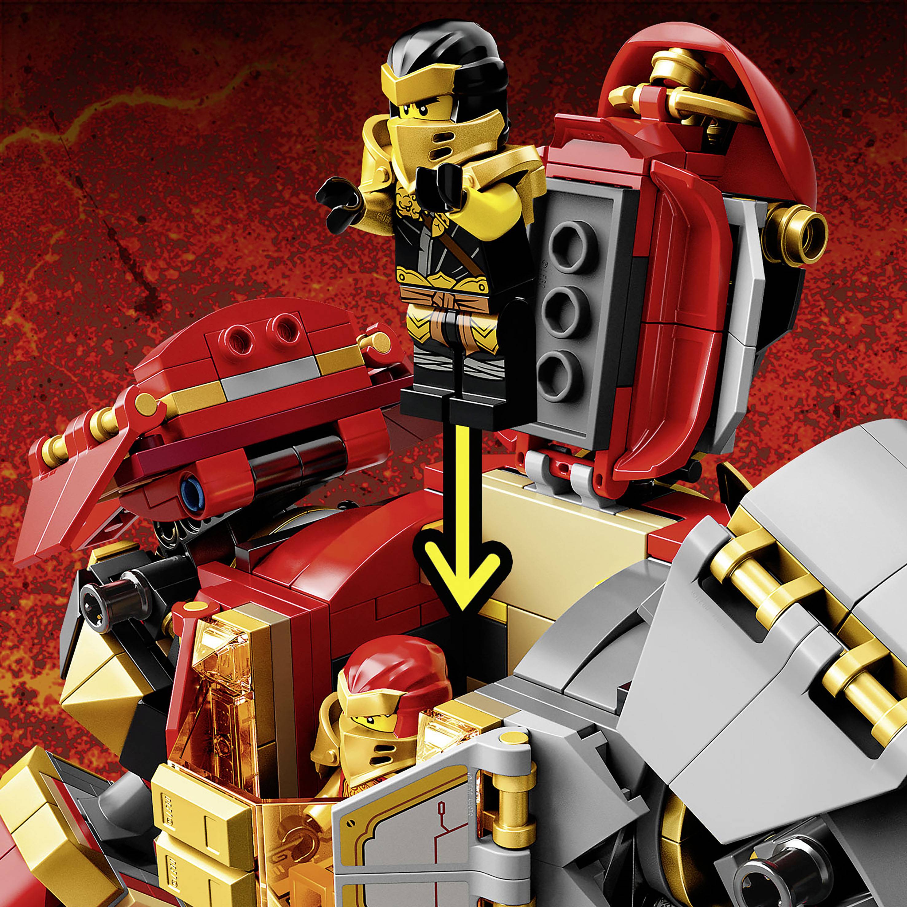 71720 LEGO® NINJAGO Feu-pierre-méca
