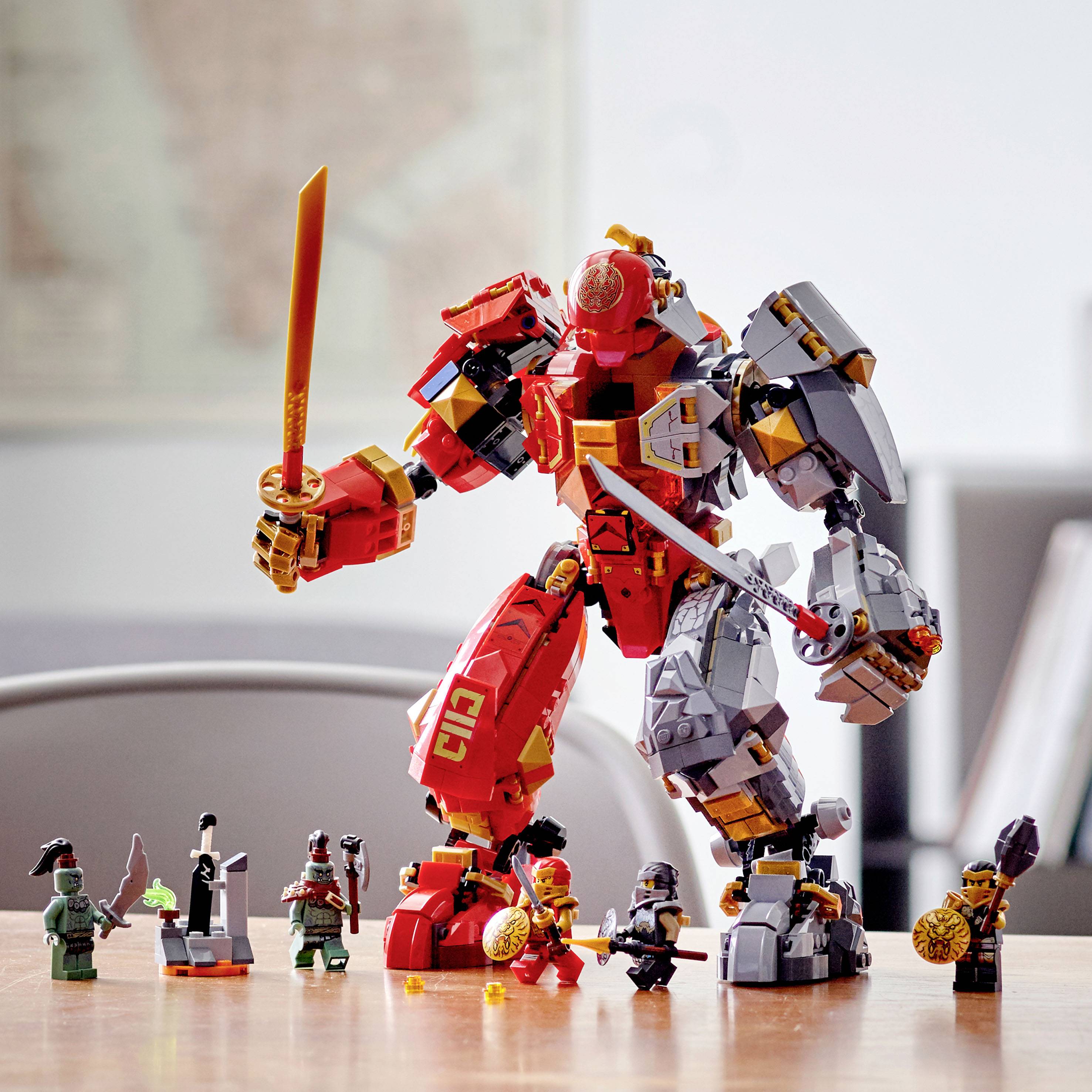 71720 LEGO® NINJAGO Feu-pierre-méca