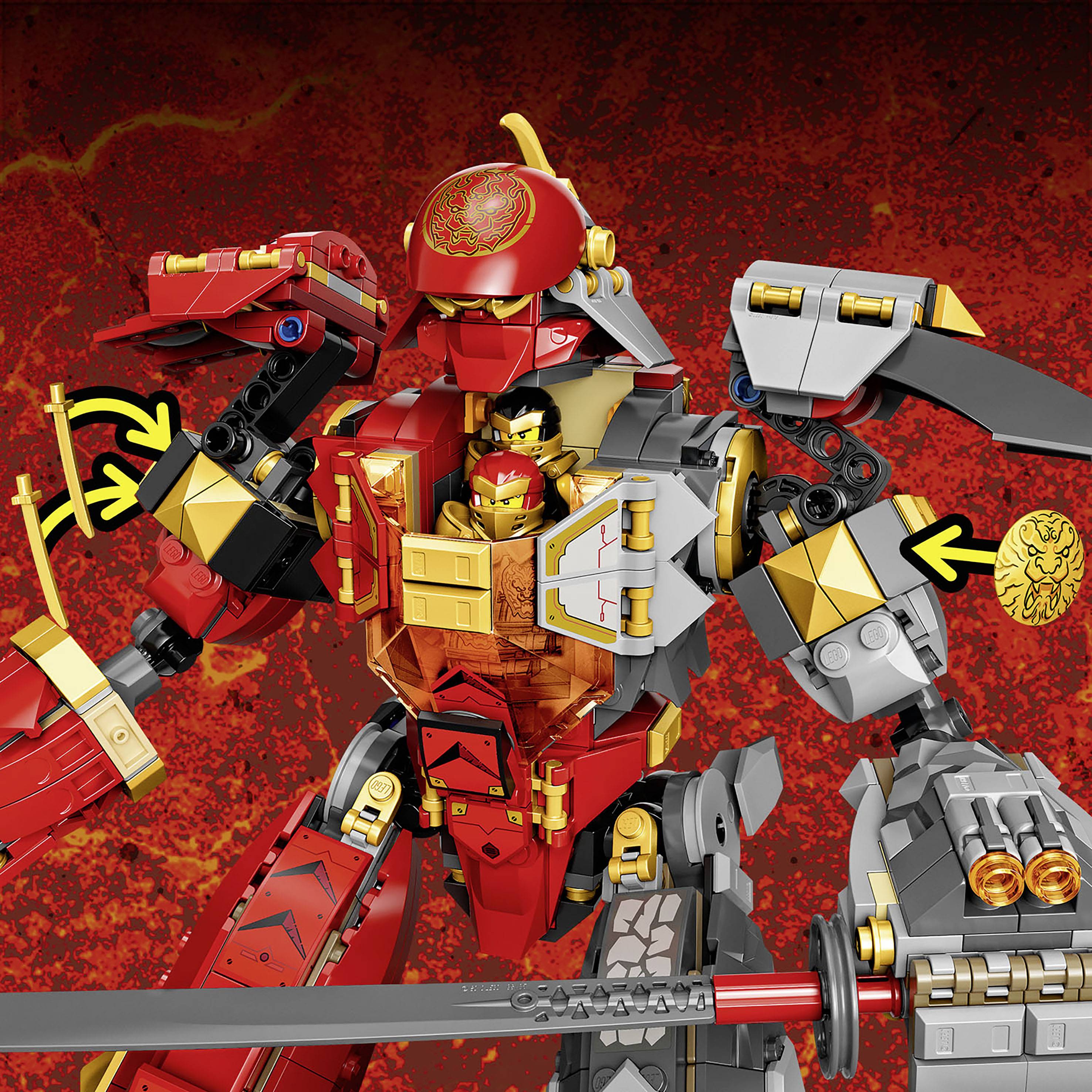 71720 LEGO® NINJAGO Feu-pierre-méca