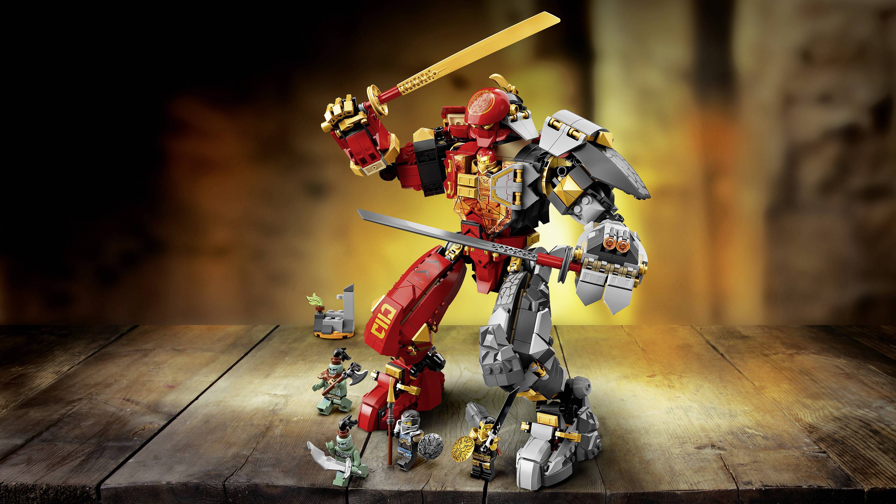 71720 LEGO® NINJAGO Feu-pierre-méca