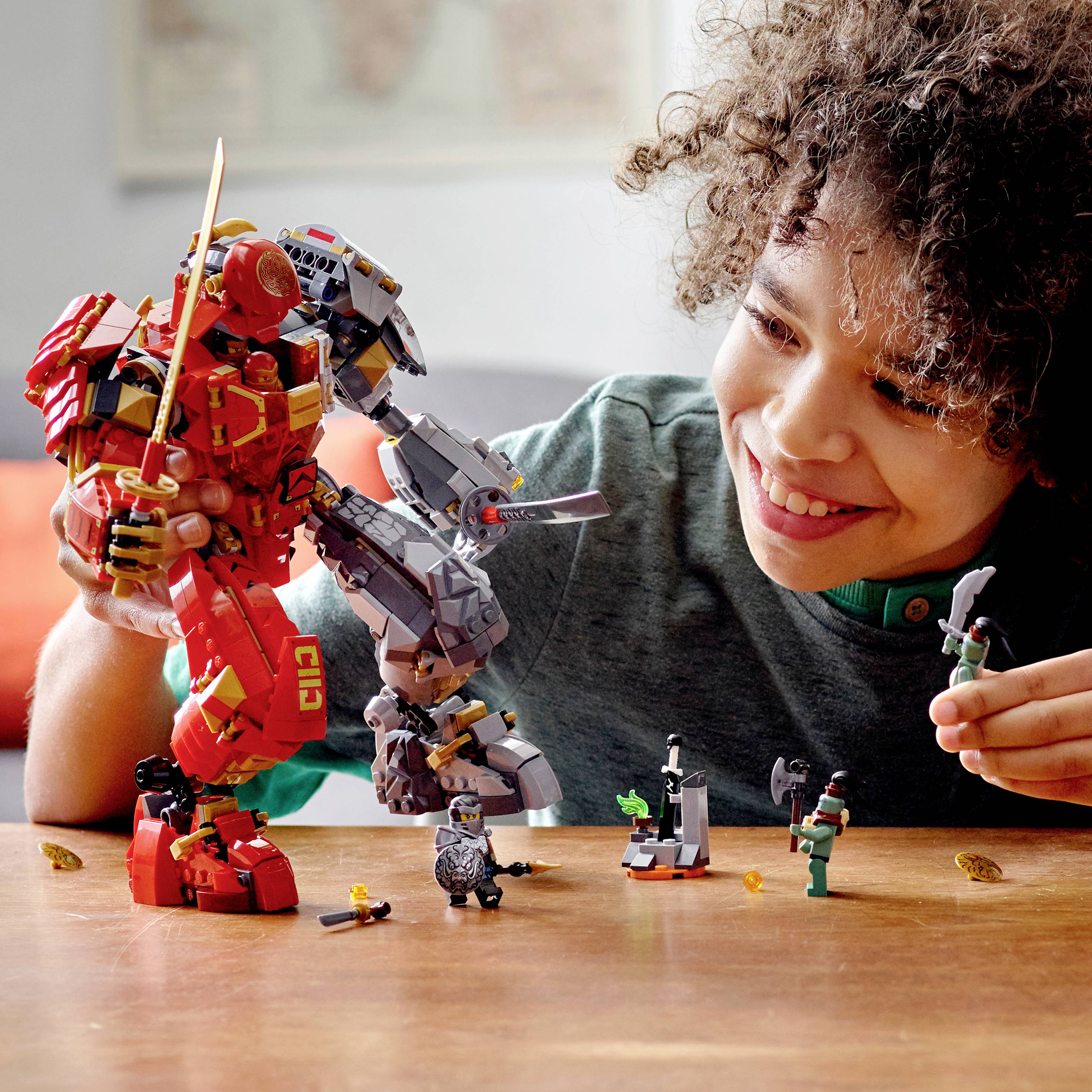 71720 LEGO® NINJAGO Feu-pierre-méca