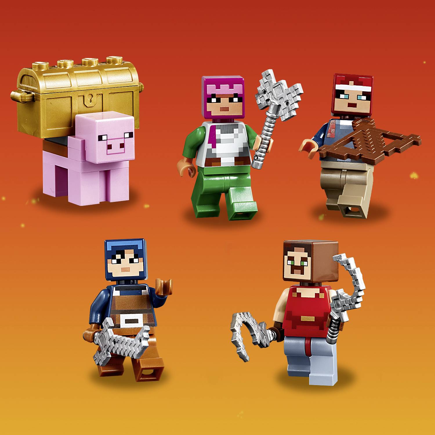 21163 LEGO® MINECRAFT Le repas de force Redstone