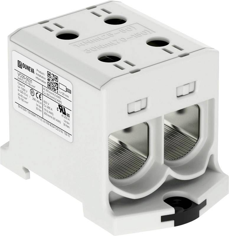 Ouneva Group VC05-0031 Bloc de distribution raccord à vis gris 1 pc(s)