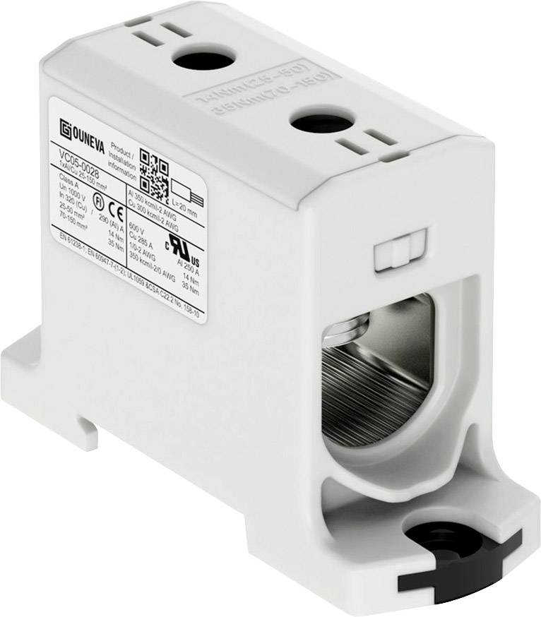 Ouneva Group VC05-0028 Bloc de distribution raccord à vis gris 1 pc(s)