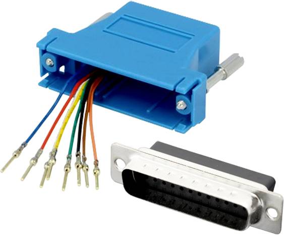 encitech DA9-PMJ8-K-B-RC Adaptateur SUB-D SUB-D mâle 9 pôles - RJ45 femelle 8P8C