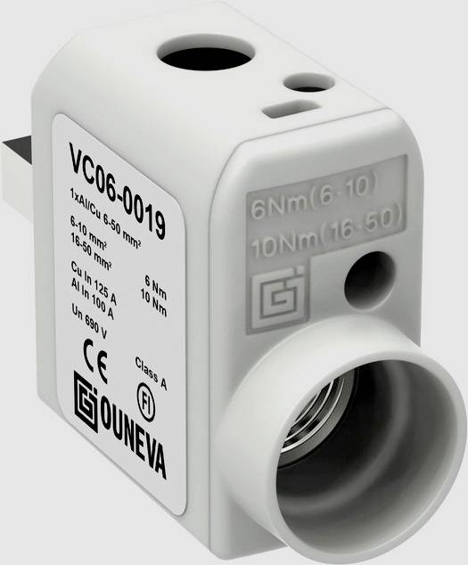 Ouneva Group VC06-0019 Connecteur d'alimentation Nombre total de pôles: 1 160 A 1 pc(s)