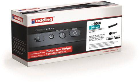 Edding Cassette de toner remplace Brother TN-1050 compatible noir 1000 pages EDD-1060