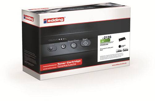 Edding Toner remplace HP 26A (CF226A) compatible noir 3100 pages EDD-2128 18-2128