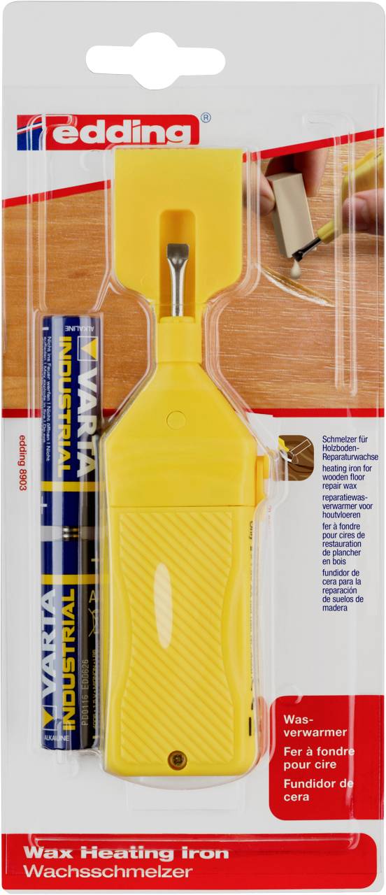 Edding 8903 4-8903-1-4 Fondeur de cire pour parquet