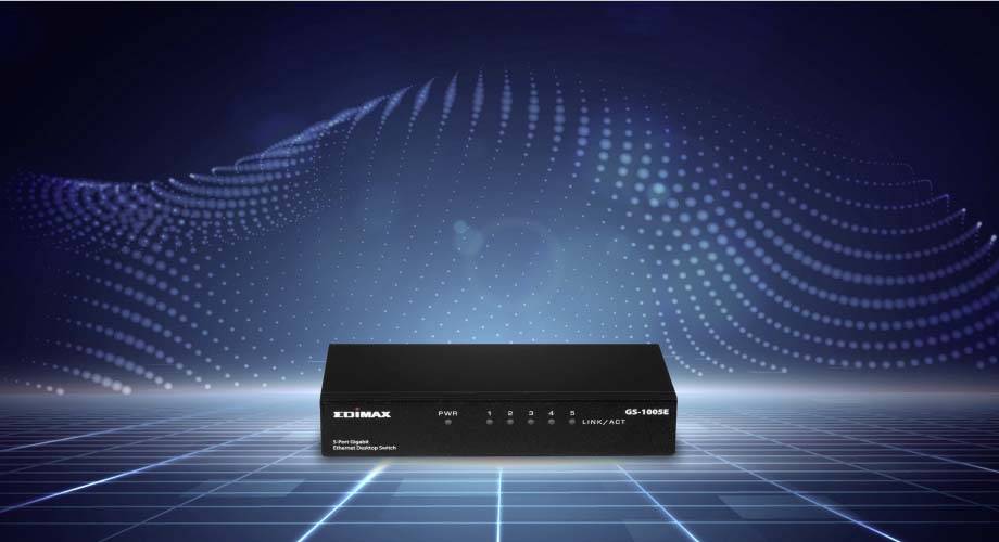 Switch réseau RJ45 EDIMAX GS-1005E 5 ports 1 GBit/s