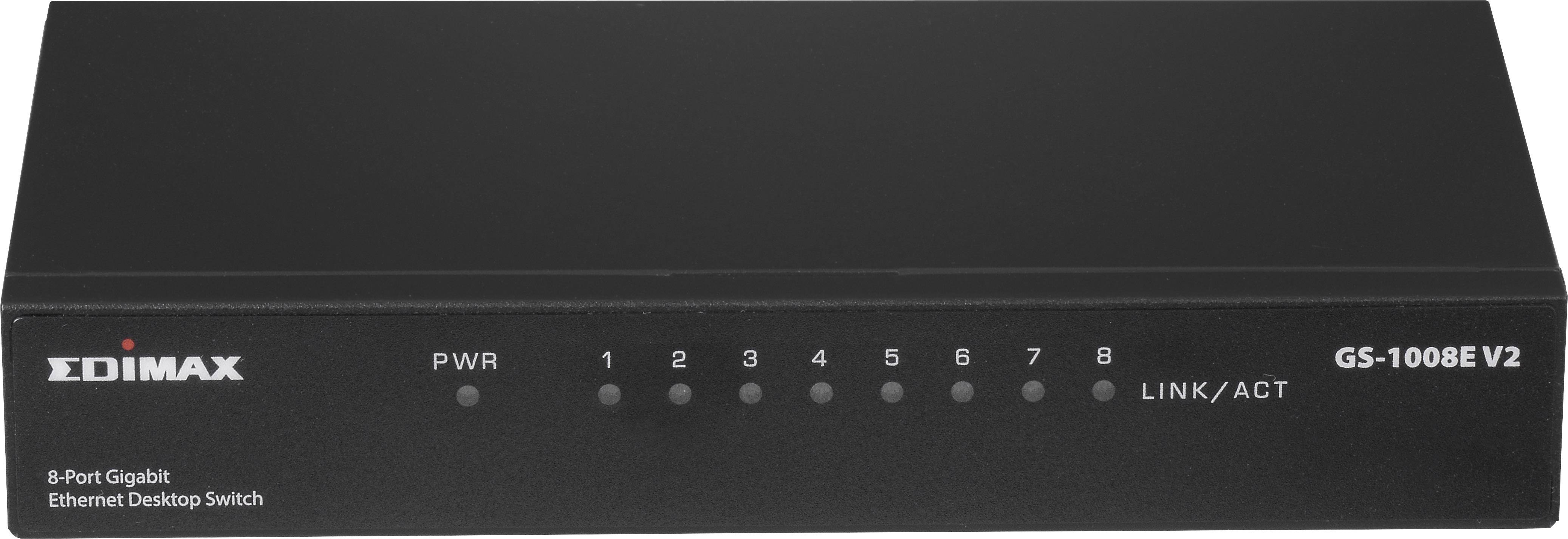 EDIMAX GS-1008E GS-1008E Switch réseau RJ45 8 ports 1 GBit/s