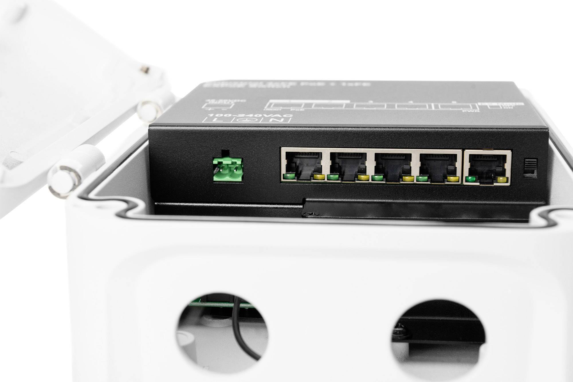 Switch réseau RJ45 Digitus DN-95345 4+1 ports 10 / 100 MBit/s