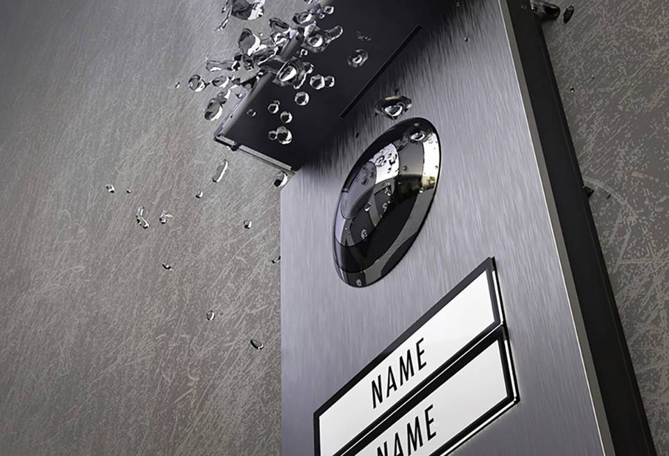 m-e modern-electronics 41261 Accessoire pour interphone Auvent