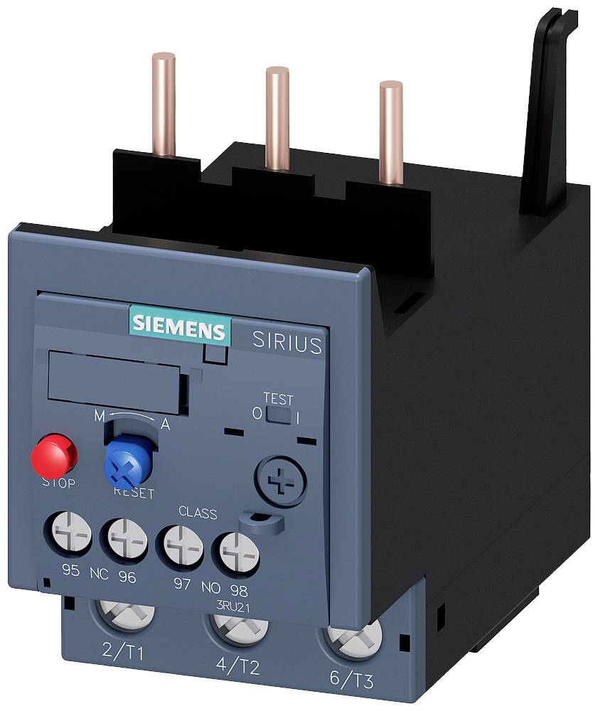 Siemens Relais de surcharge 690 V/AC 1 NF (R), 1 NO (T) 1 pc(s) 3RU2136-1HB0