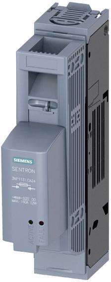 Appareil électronique de Siemens portant l'inscription 'SENTRON'. Doté d'un design compact et rectangulaire avec des fentes de ventilation.