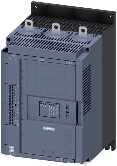 Un appareil électrique de Siemens de la série Sirius, probablement un contacteur ou un appareil de commutation, avec différentes bornes de connexion.