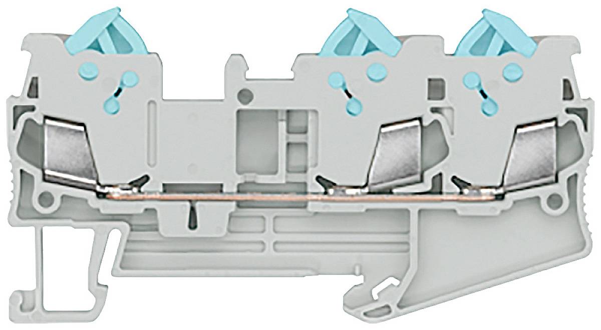 Siemens 8WH30030AE01 Borne de passage borne auto-dénudante bleu 50 pc(s)