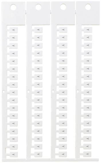 Siemens 8WA83481AH Plaquette de repérage blanc 136 pc(s)