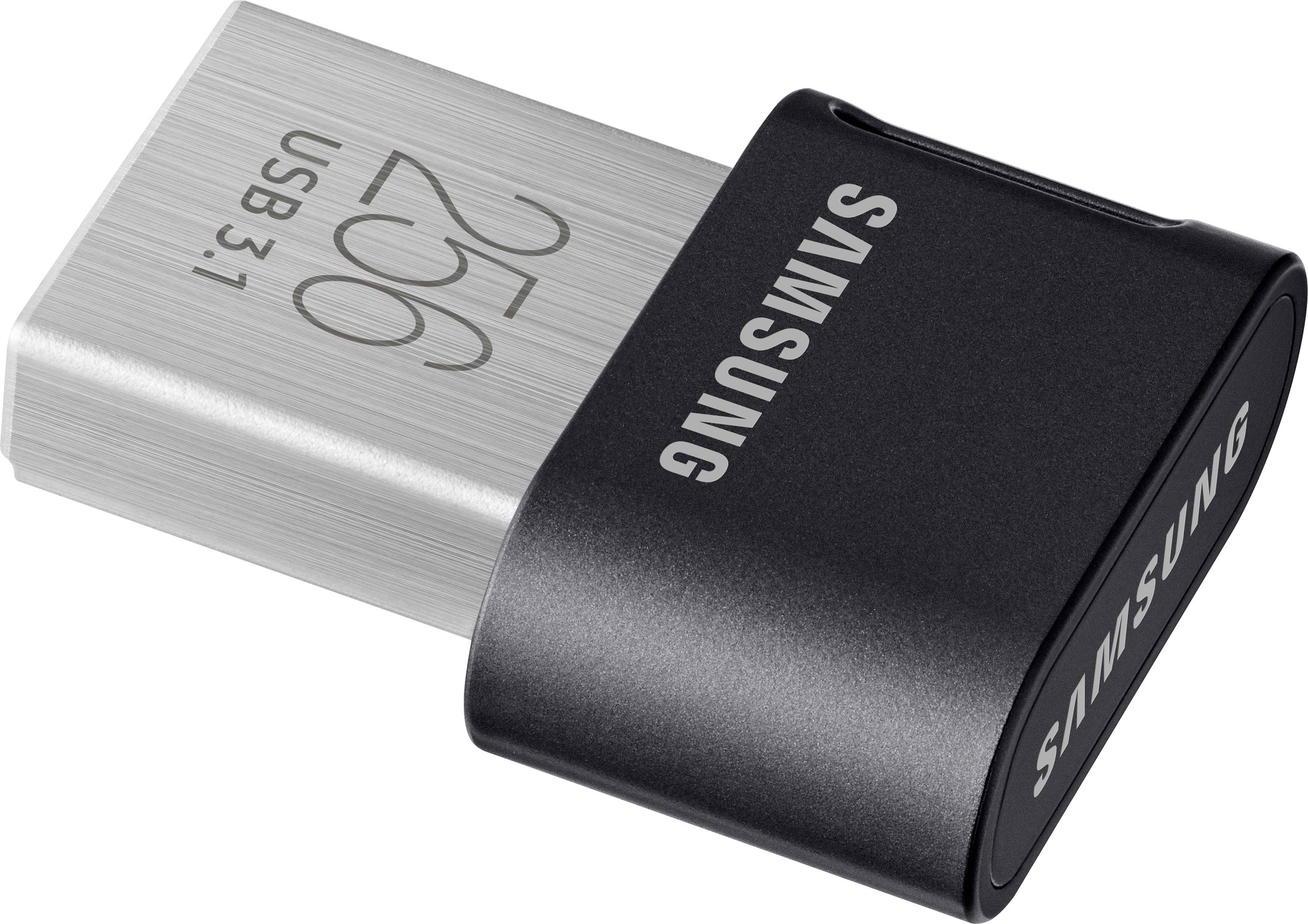Samsung FIT Plus Clé USB 256 GB noir MUF-256AB/APC USB 3.1 (2è gén.)