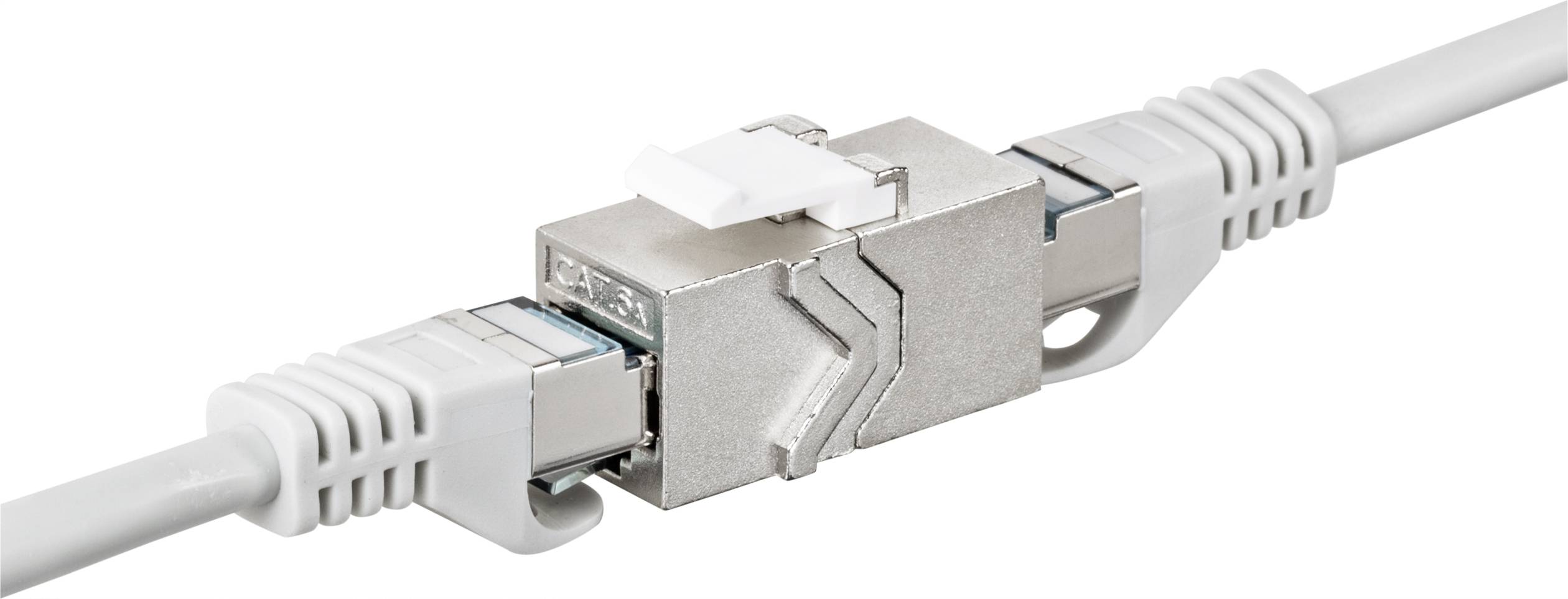 Renkforce RJ45 réseau informatique Adaptateur CAT 6a [1x RJ45 femelle - 1x RJ45 femelle]