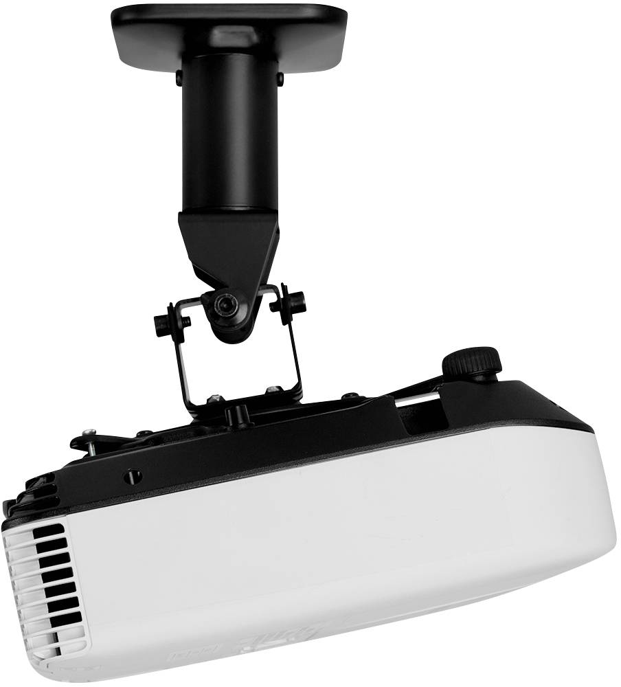 My Wall H 16-1 ESL Support plafond pour projecteur rotatif, inclinable, mobile noir