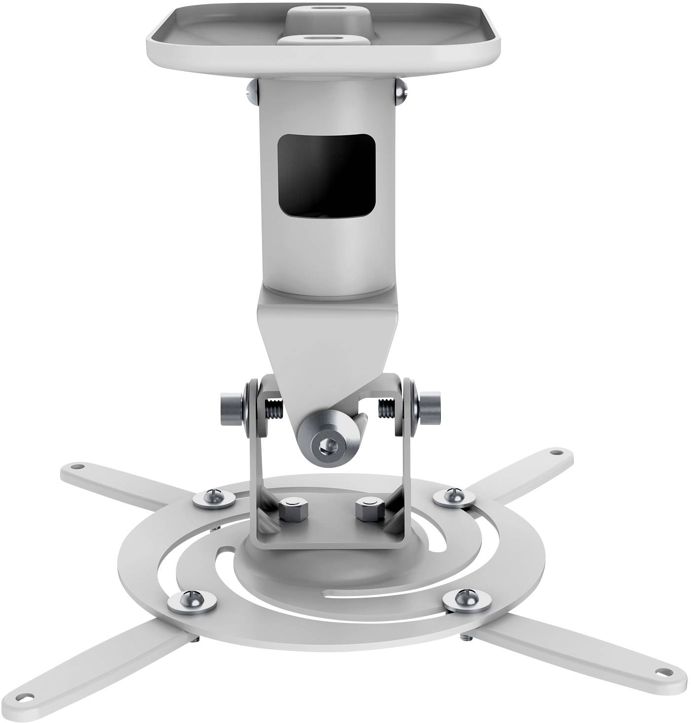 My Wall H 16-1 EWL Support plafond pour projecteur rotatif, inclinable, mobile blanc