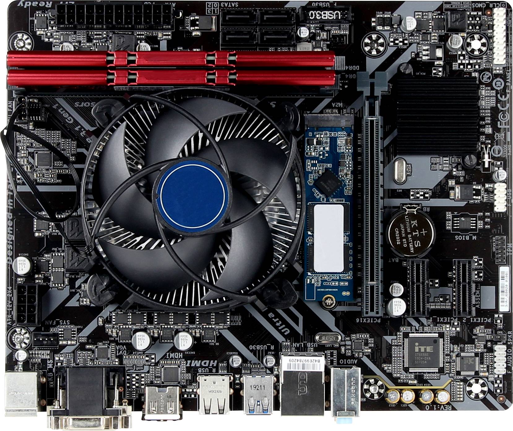 Renkforce;Kit tuning PC;Intel® Core™ i3;I3-8100(4 x;3.6 GHz ) 16 GB;Intel UHD Graphics;630;Micro-ATX