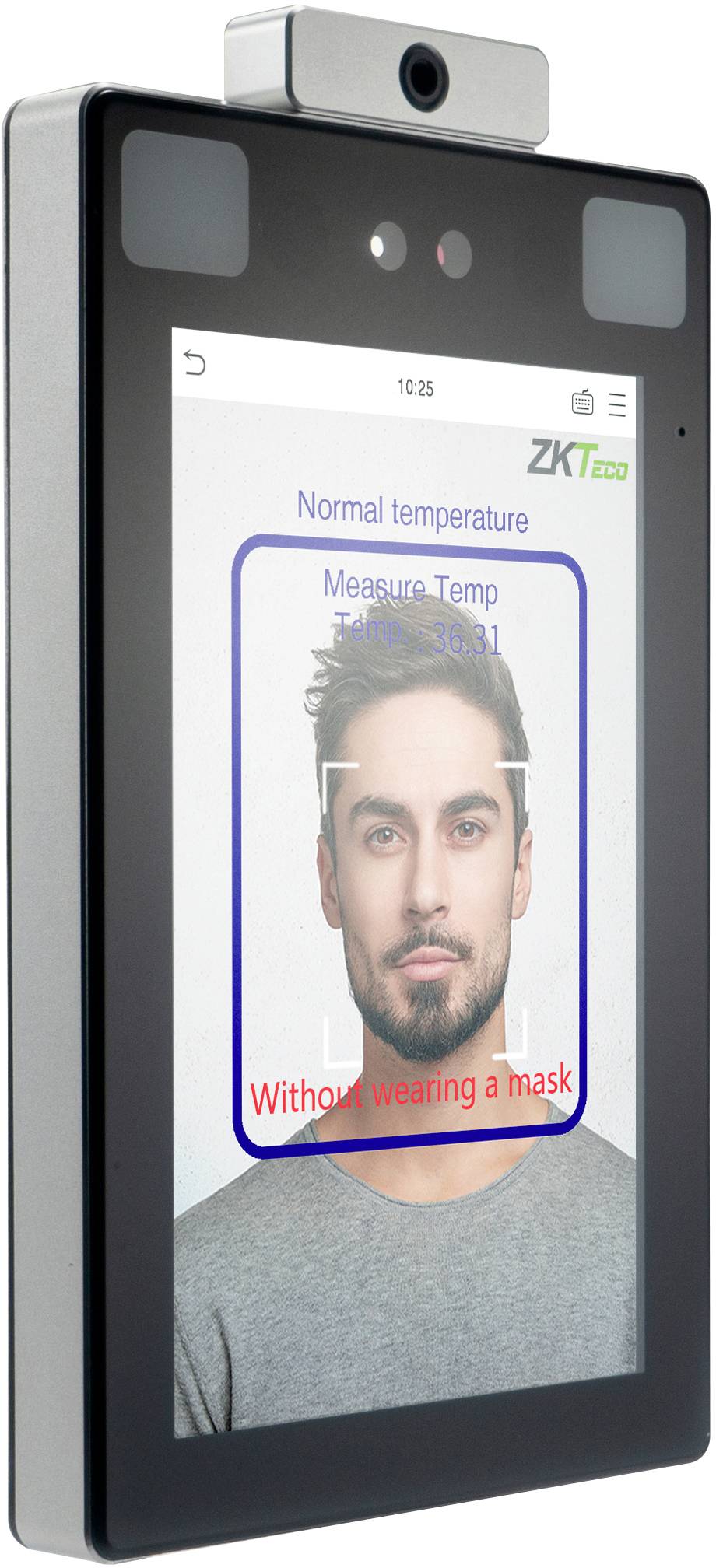 Contrôle d'accès par prise de température ZKTeco GL-PROFACE-X-TD mesure IR sans contact