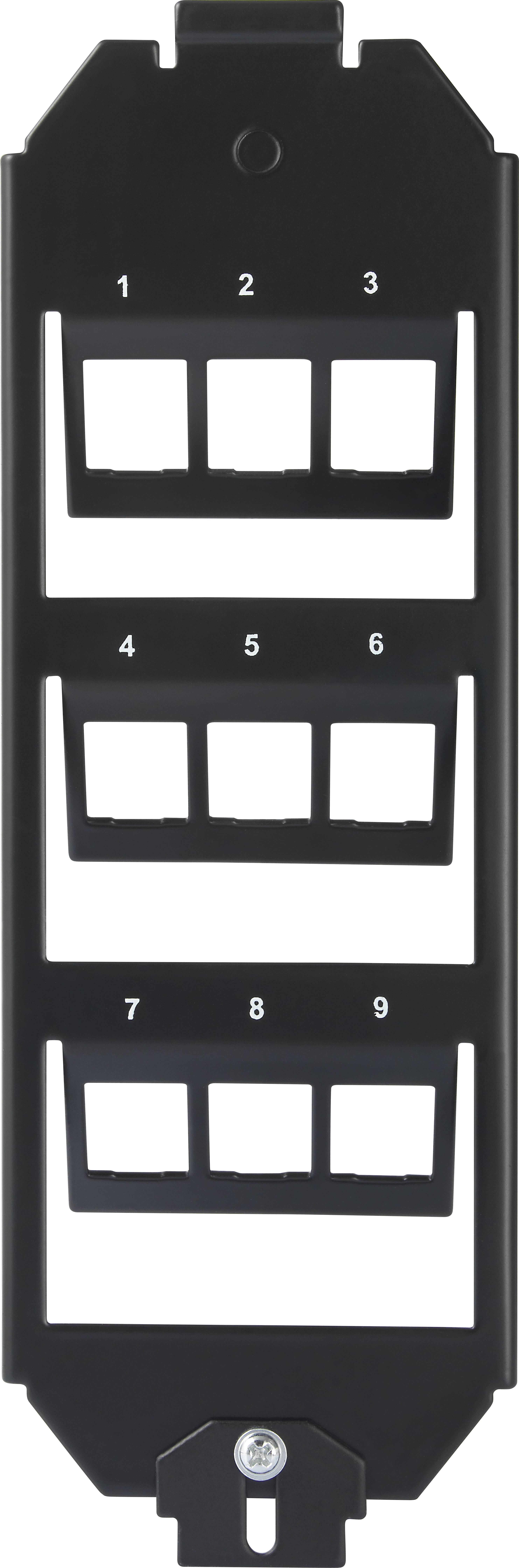 Renkforce Module RJ12 encastrable 9 ports non équipé