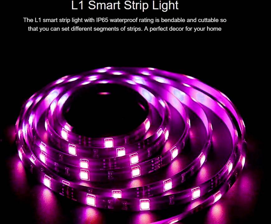 Sonoff Wi-Fi Bande LED Smart Lighting 2 m