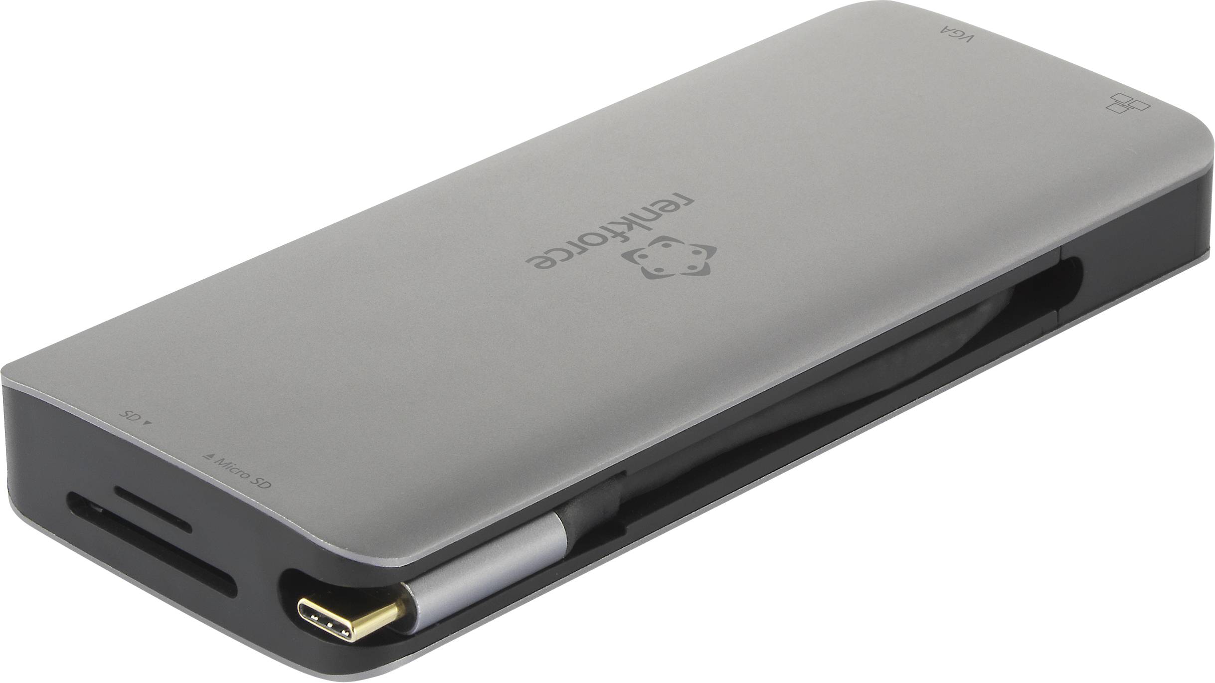 Station d'accueil pour PC portable USB-C® Renkforce RF-4533846 Adapté aux marques (stations d'accueil pour ordinateurs