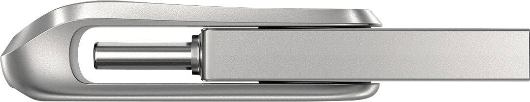 SanDisk Ultra Dual Luxe Mémoire supplémentaire USB pour smartphone/tablette argent 512 GB USB-C® (USB 3.1 Gen 1)