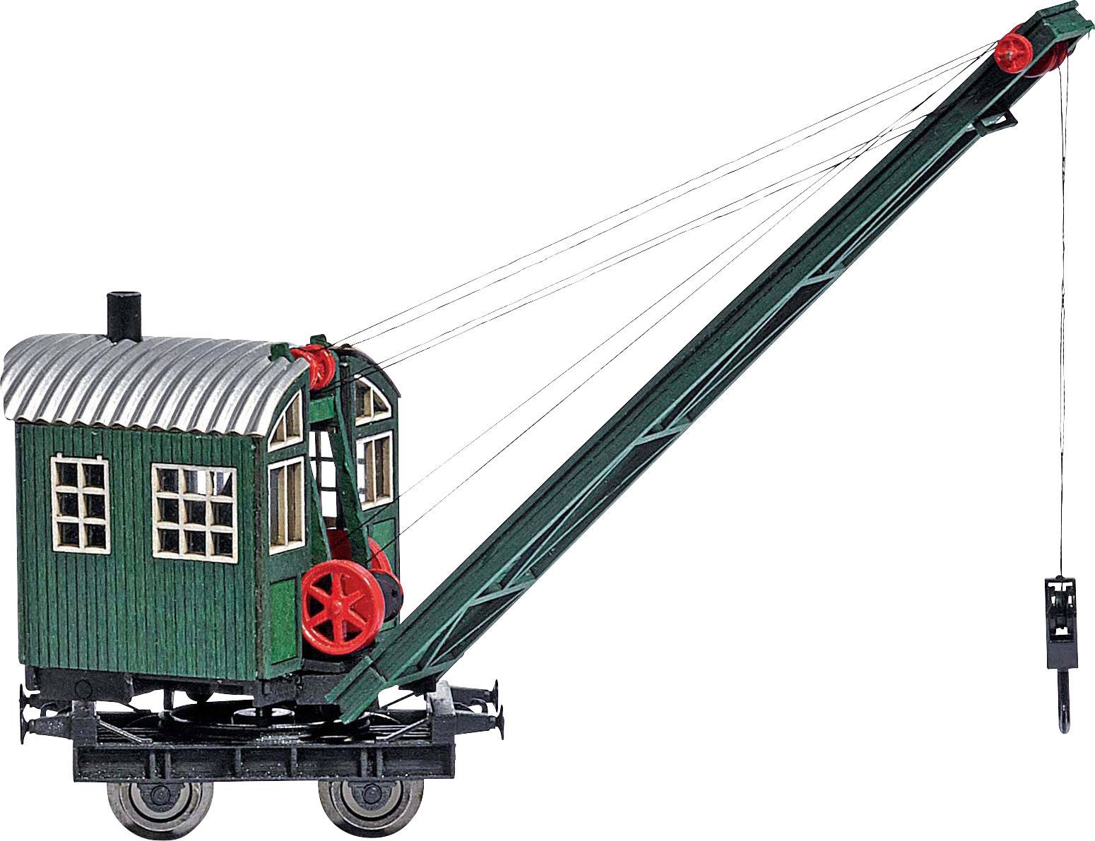 Busch Feldbahn 1397 H0 Modèle réduit de véhicule de construction Grue à vapeur