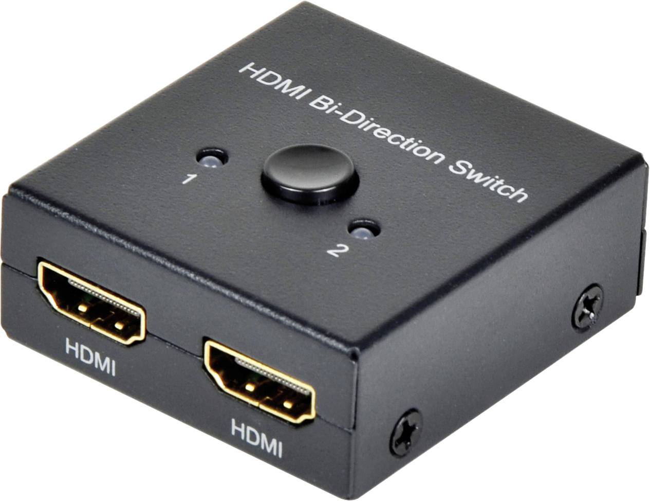 Maxtrack CS 32 L Switch HDMI utilisable dans les deux sens 3840 x 2160 pixels noir
