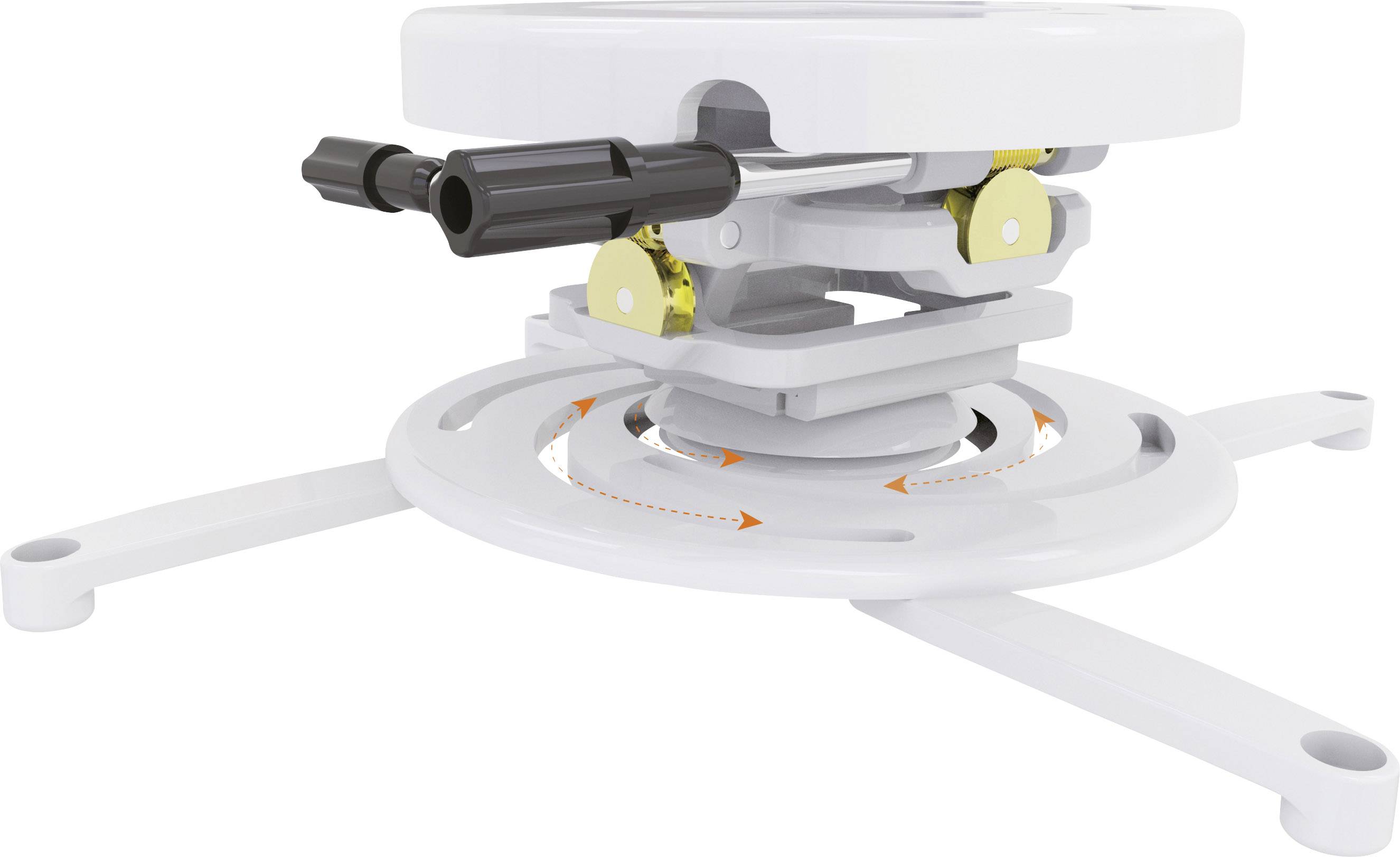 My Wall H 16 WL Support plafond pour projecteur support de plafond blanc