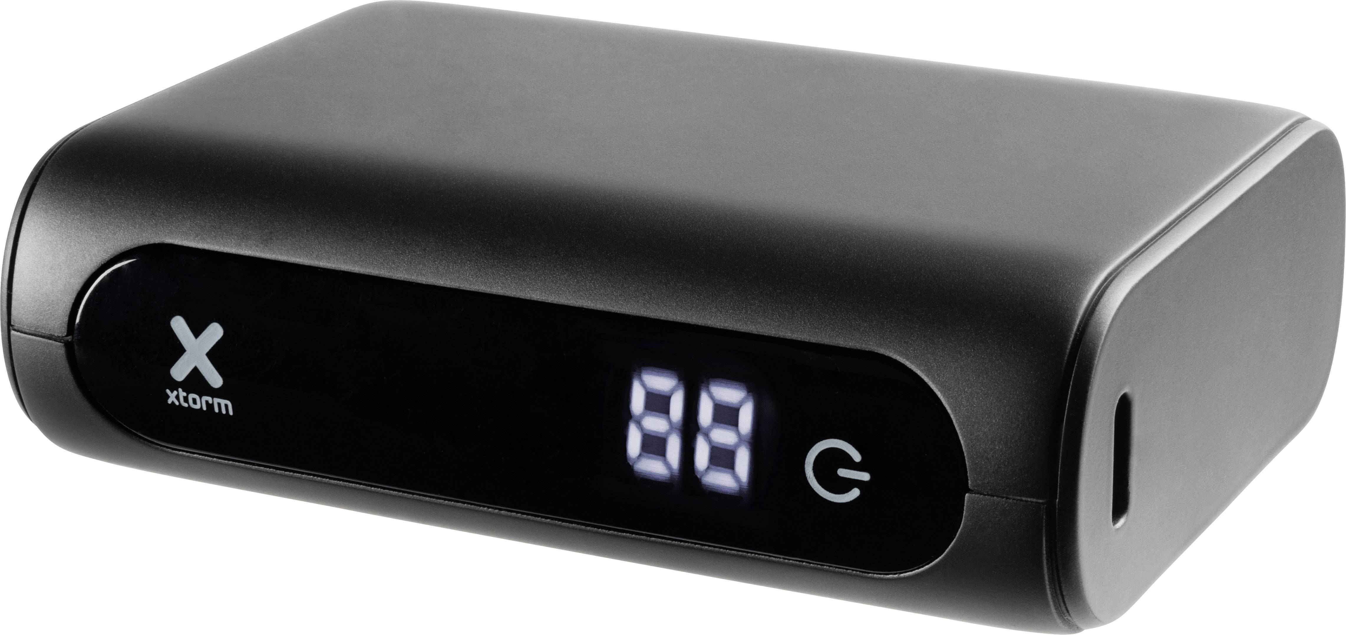 Xtorm by A-Solar Go10000 Powerbank (batterie supplémentaire) 10000 mAh LiPo gris sidéral Affichage du statut