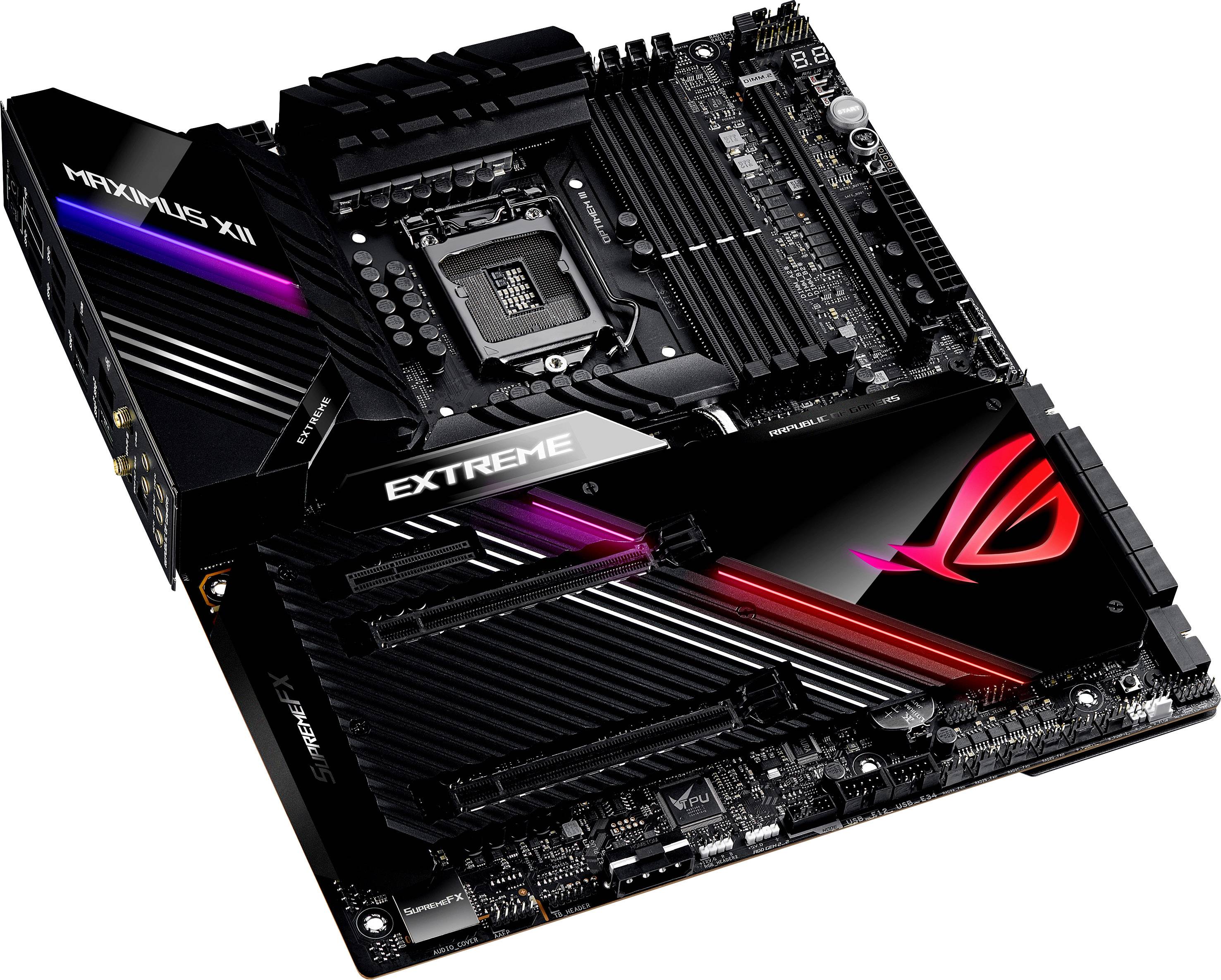 Asus ROG MAXIMUS XII EXTREME Carte mère Socket (PC) Intel® 1200 Facteur de forme (détails) E-ATX Chipset de la carte mère Intel®