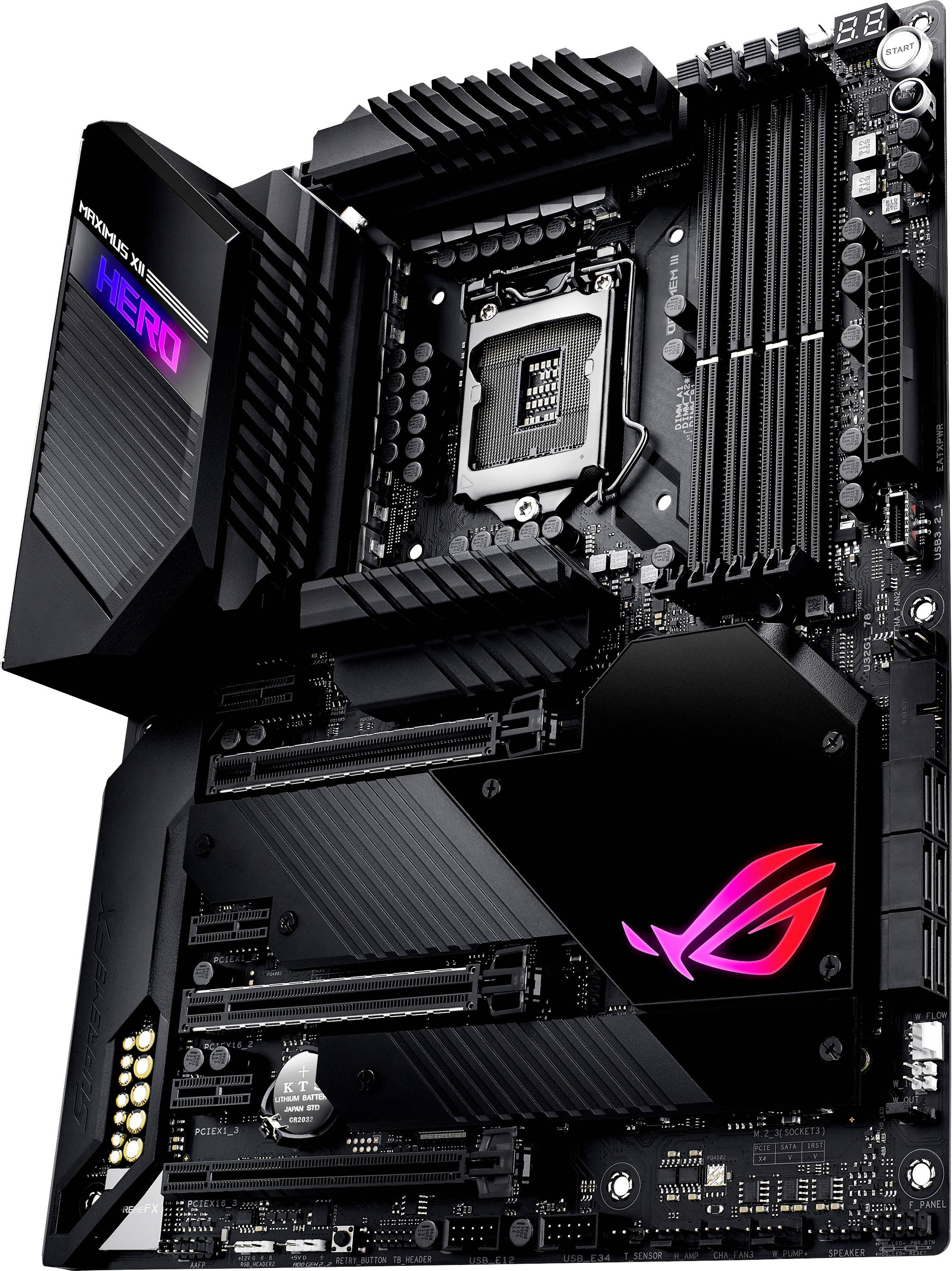 Asus ROG MAXIMUS XII HERO (WI-FI) Carte mère Socket (PC) Intel® 1200 Facteur de forme (détails) ATX Chipset de la carte mère