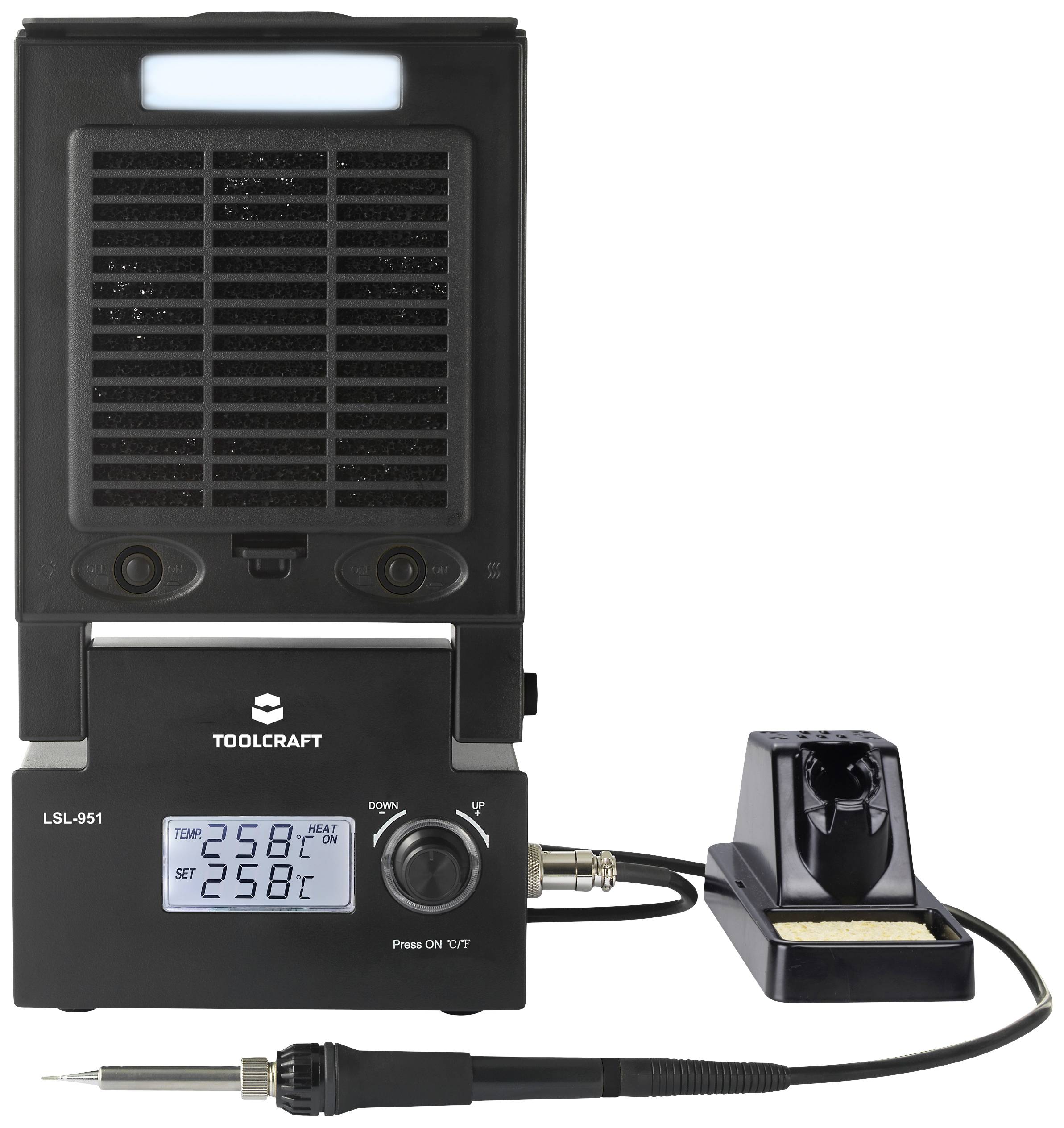 Station de soudage numérique TOOLCRAFT LSL-951 80 W 160 - 480 °C