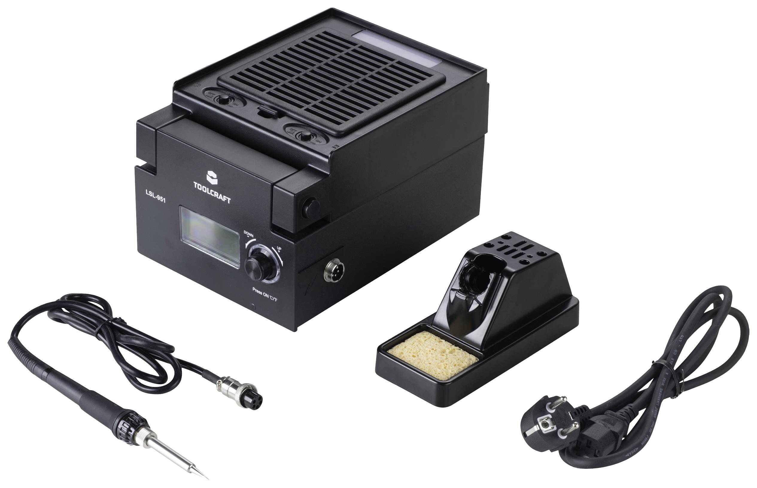 Station de soudage numérique TOOLCRAFT LSL-951 80 W 160 - 480 °C