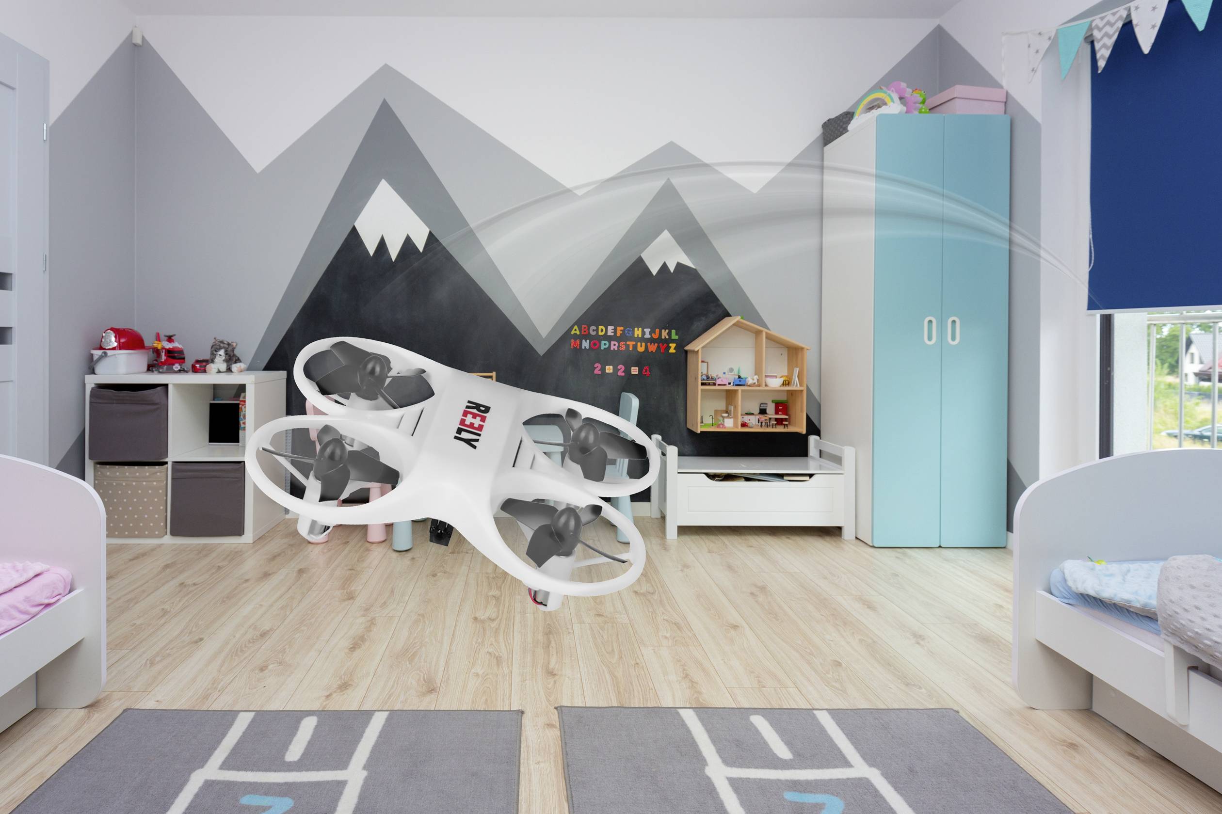 Drone quadricoptère Reely TQ Performance prêt à voler (RtF) débutant