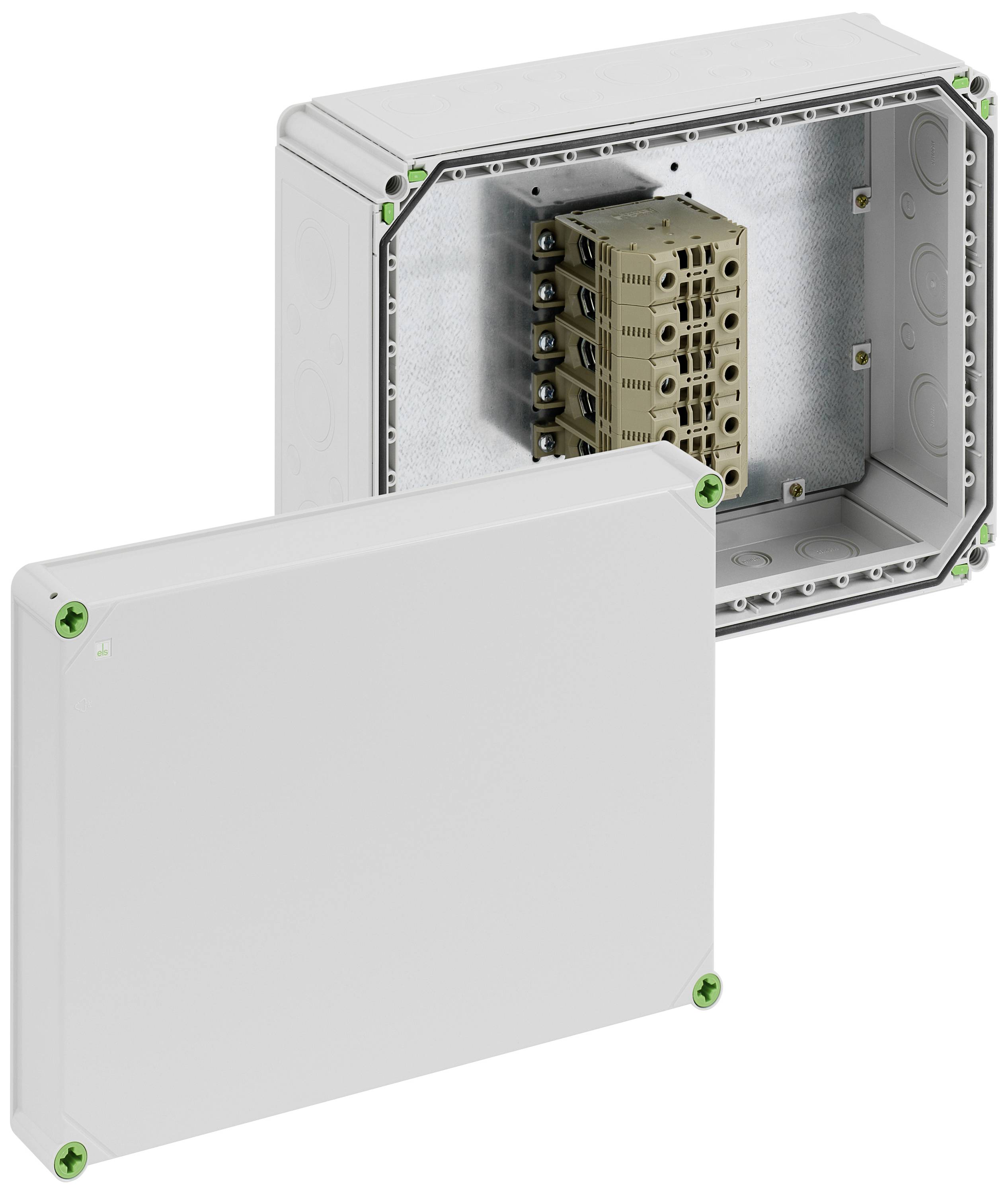 Spelsberg 49058601 Boîte de raccordement (L x l x H) 320 x 440 x 179 mm gris IP65 1 pc(s)