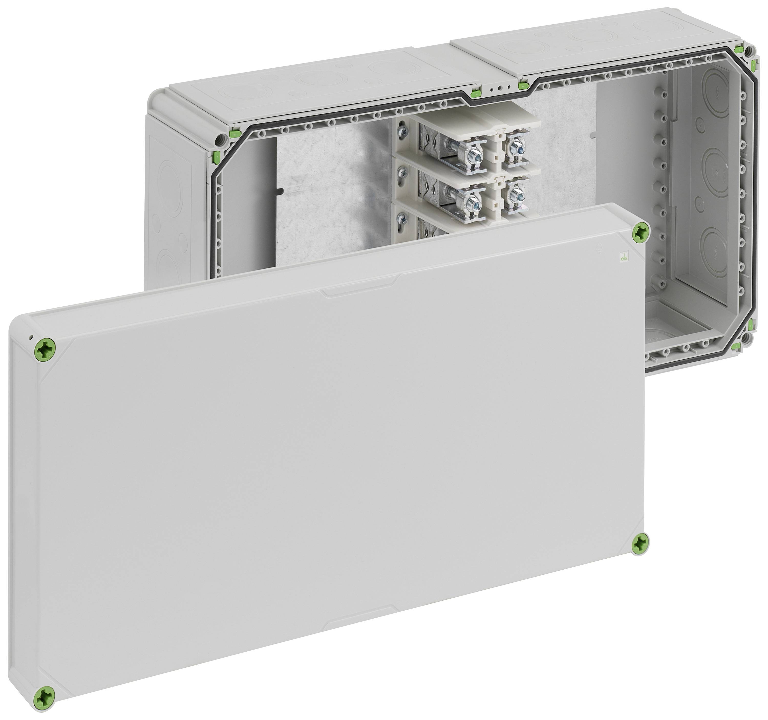 Spelsberg 49049101 Boîte de raccordement (L x l x H) 320 x 640 x 179 mm gris IP65 1 pc(s)